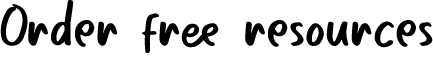 order free resources